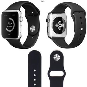 NEW 42mm Apple Watch Band BLACK S/M